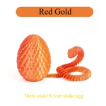 3D Printed Flexible Snake Ornament – Realistic Movable Snake Toy & Home Decoration Accessory - Image 14