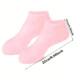 Universal Silicone Foot Mask – Moisturizing Foot Spa Socks for Soft, Smooth Feet - Image 5