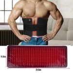 Red & Infrared Therapy Belt – LED Heating Pad for Face, Body, Shoulder & Muscle Relief - Image 4
