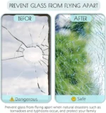 AFDB One-Way Mirror Window Film – Reflective Heat Control & UV Protection Glass Sticker - Image 3