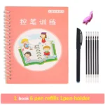 Reusable Magic Copybook Set for Kids – Montessori Writing & Drawing Practice Book - Image 8