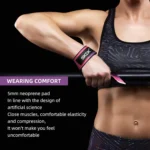 Adjustable Weightlifting Wrist Straps – Non-Slip Gym Support Bands (2pcs Set) - Image 3