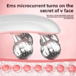 EMS Roller Face Slimming Massager – V-Face Beauty Device for Firming & Lifting Skin - Image 4