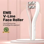 EMS Roller Face Slimming Massager – V-Face Beauty Device for Firming & Lifting Skin