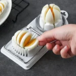 2-in-1 Multi-Function Egg & Fruit Slicer – Durable Kitchen Gadget for Easy Cutting - Image 4
