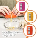 Egg Shell Opener Set – Handheld Egg Cracker Kitchen Tool (1/2pcs) - Image 3