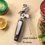 Professional Stainless Steel Manual Can & Bottle Opener – Multifunctional Kitchen Tool - Image 5