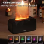 Mini Flame Air Aroma Humidifier – Essential Oil Diffuser with LED Light for Home & Office - Image 3