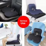 Memory Foam Seat Cushion & Lumbar Support Set - Image 6