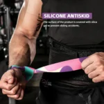 Adjustable Weightlifting Wrist Straps – Non-Slip Gym Support Bands (2pcs Set) - Image 5