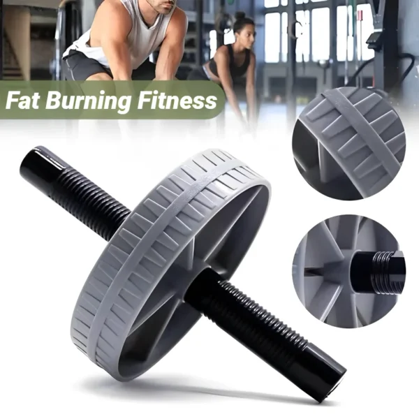Abdominal Wheel Roller – Non-Slip Silent Fitness Equipment for Core & Muscle Training