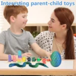 3D Printed Flexible Snake Ornament – Realistic Movable Snake Toy & Home Decoration Accessory - Image 4