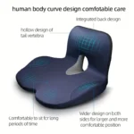 Memory Foam Seat Cushion & Lumbar Support Set - Image 5