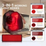 Red & Infrared Therapy Belt – LED Heating Pad for Face, Body, Shoulder & Muscle Relief - Image 6
