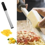 Stainless Steel Cheese Grater & Lemon Zester – Multi-Functional Kitchen Slicer Tool
