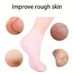 Universal Silicone Foot Mask – Moisturizing Foot Spa Socks for Soft, Smooth Feet - Image 3