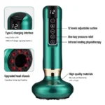 Vacuum Suction & Infrared Heat Gua Sha Device for Anti-Cellulite Slimming - Image 4