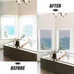 AFDB One-Way Mirror Window Film – Reflective Heat Control & UV Protection Glass Sticker - Image 5