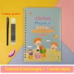 Reusable Magic Copybook Set for Kids – Montessori Writing & Drawing Practice Book - Image 18