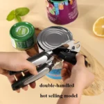 Professional Stainless Steel Manual Can & Bottle Opener – Multifunctional Kitchen Tool - Image 4