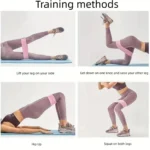 Fabric Resistance Bands Set – Glute, Thigh & Hip Workout Loops for Fitness & Yoga - Image 6