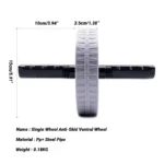 Abdominal Wheel Roller – Non-Slip Silent Fitness Equipment for Core & Muscle Training - Image 6