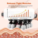 16-Head Fascia Massage Gun – High-Frequency Muscle & Body Relaxation Massager - Image 3