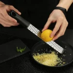 Stainless Steel Cheese Grater & Lemon Zester – Multi-Functional Kitchen Slicer Tool - Image 5